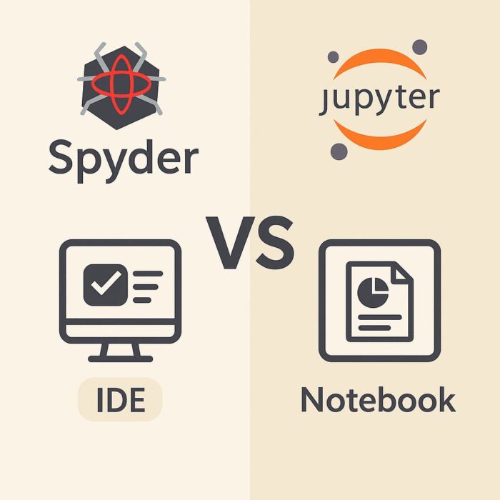 아나콘다 핵심 도구 Spyder와 Jupyter 어떻게 다를까